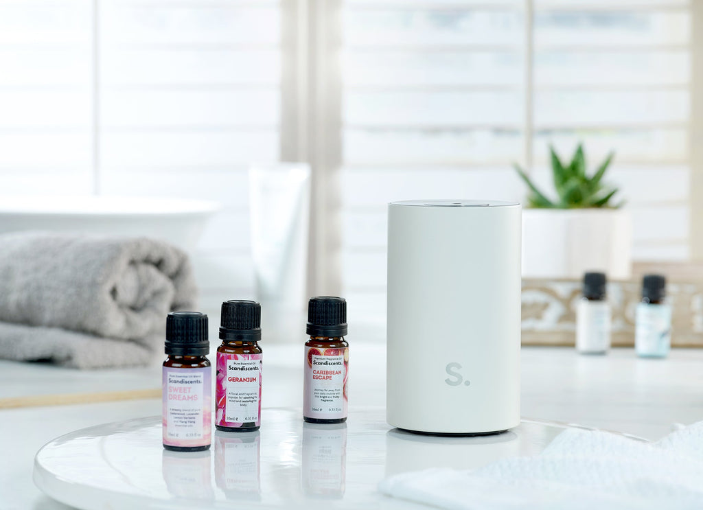 Halo Waterless Cordless Essential Oil Diffuser – Home Fragrance