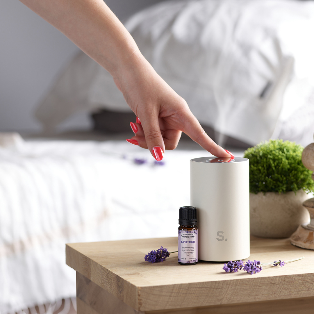 Halo Waterless Cordless Essential Oil Diffuser – Home Fragrance