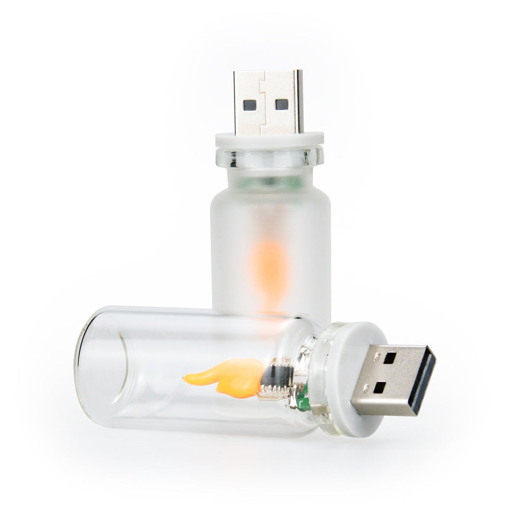 USB LED Flame Candle Light – Flickering Flameless Candle