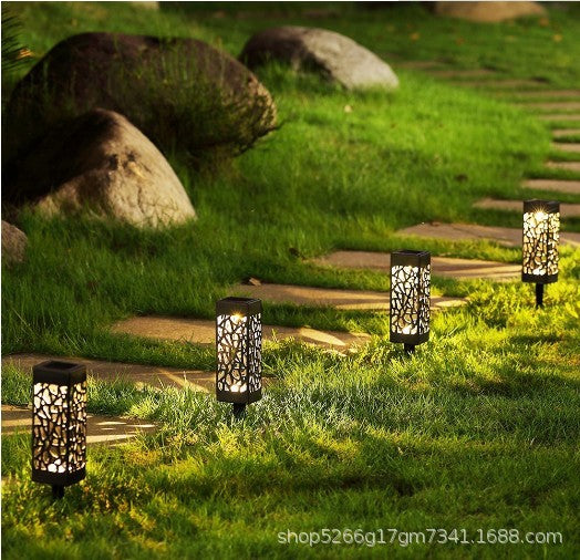 Solar LED Garden Pathway Stake Lights – Warm & White Options