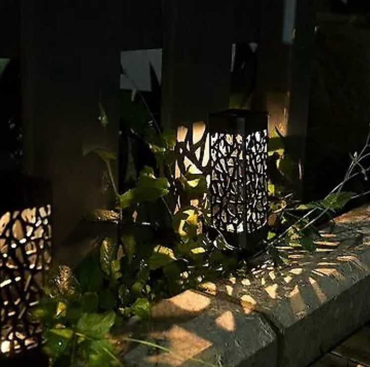 Solar LED Garden Pathway Stake Lights – Warm & White Options