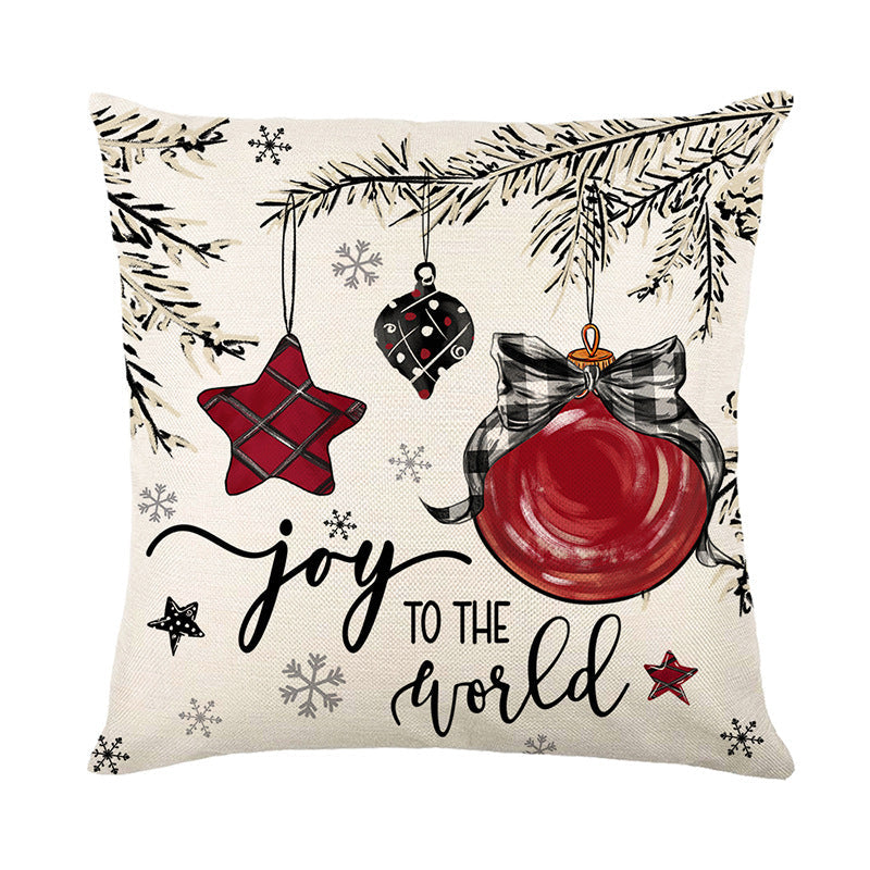 Christmas Cushion Covers – Festive Printed Designs, 45 × 45cm