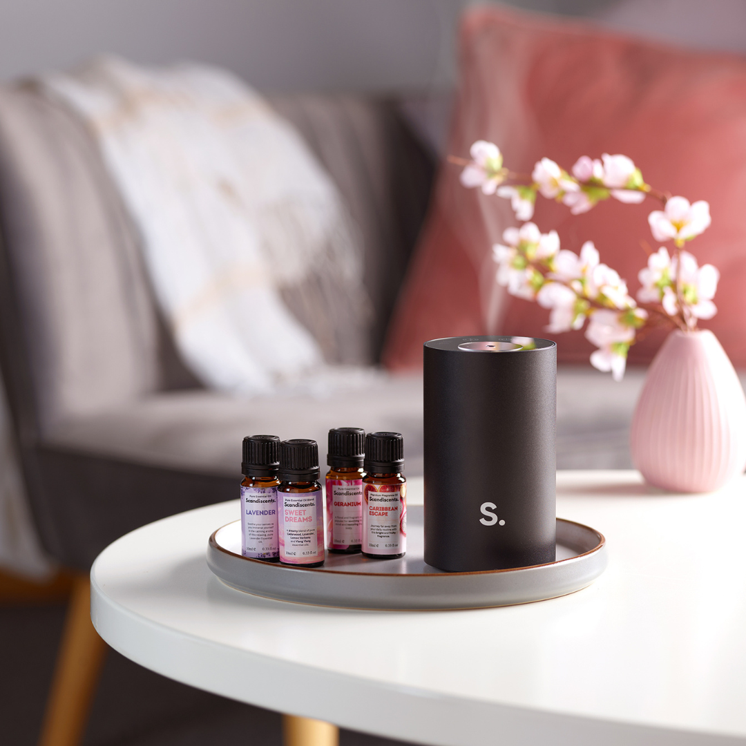 Halo Waterless Cordless Essential Oil Diffuser – Home Fragrance