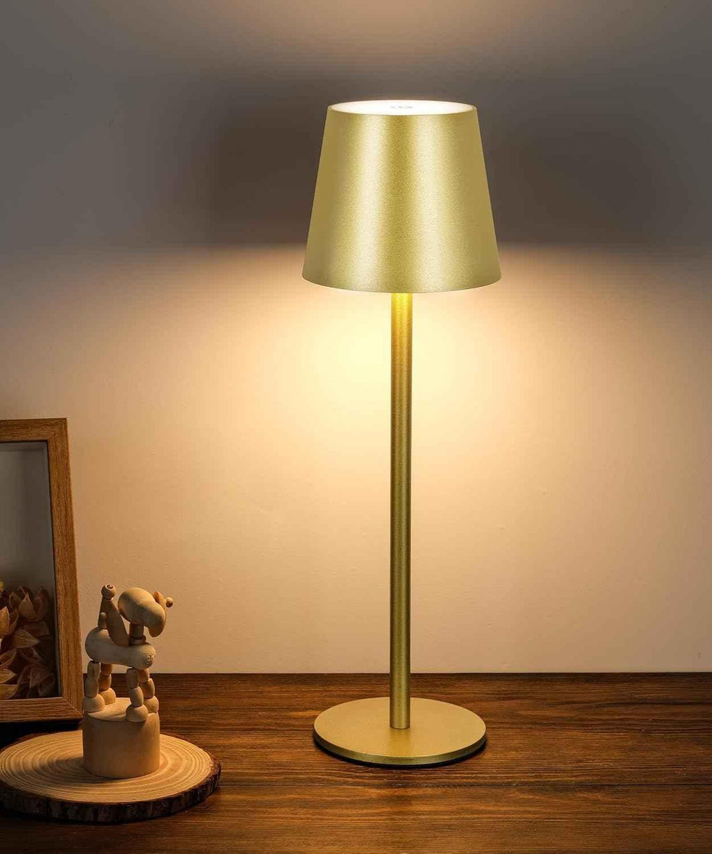 Cordless Rechargeable LED Table Lamp – Touch Dimmable, Various Colours