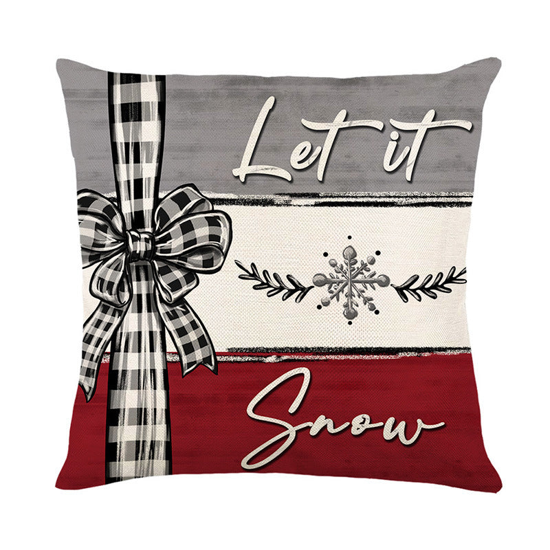 Christmas Cushion Covers – Festive Printed Designs, 45 × 45cm