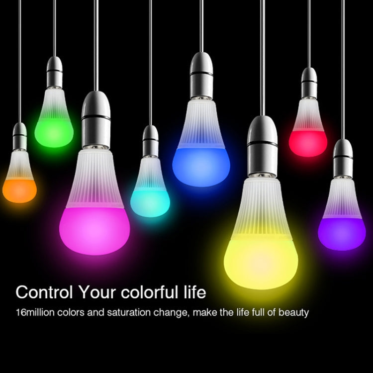RGB Colour-Changing LED Bulb – E27, 9W