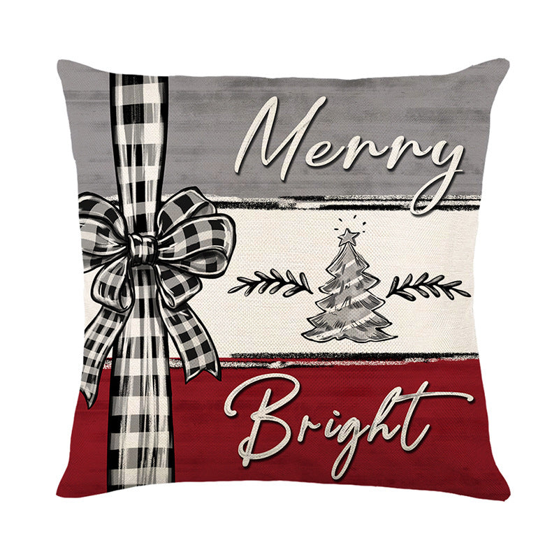 Christmas Cushion Covers – Festive Printed Designs, 45 × 45cm