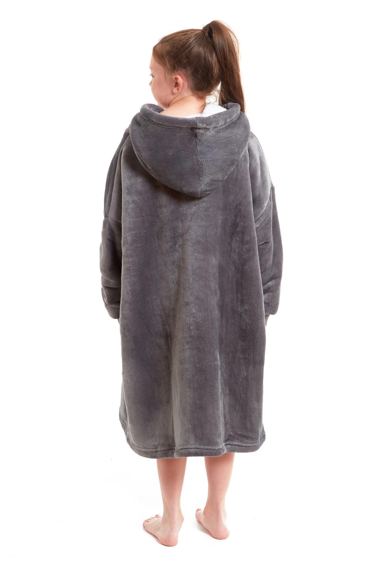 Olivia Rocco Kids Oversized Hooded Sherpa Fleece Blanket