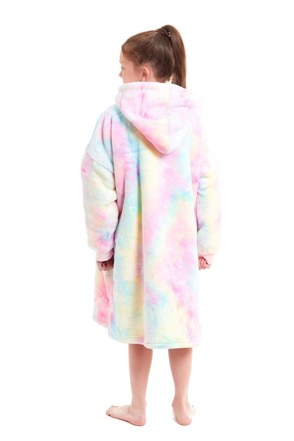 Olivia Rocco Kids Oversized Hooded Sherpa Fleece Blanket