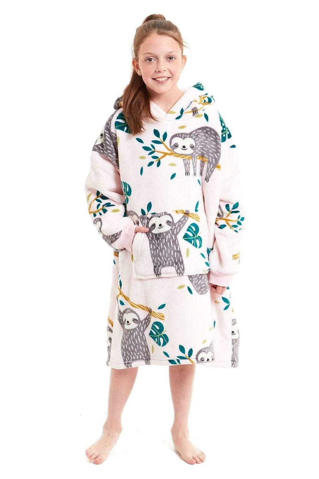 Olivia Rocco Kids Oversized Hooded Sherpa Fleece Blanket