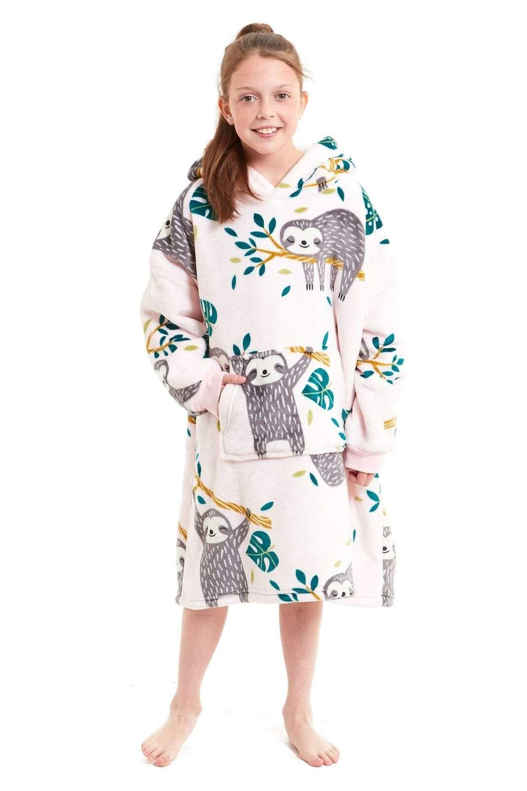 Olivia Rocco Kids Oversized Hooded Sherpa Fleece Blanket