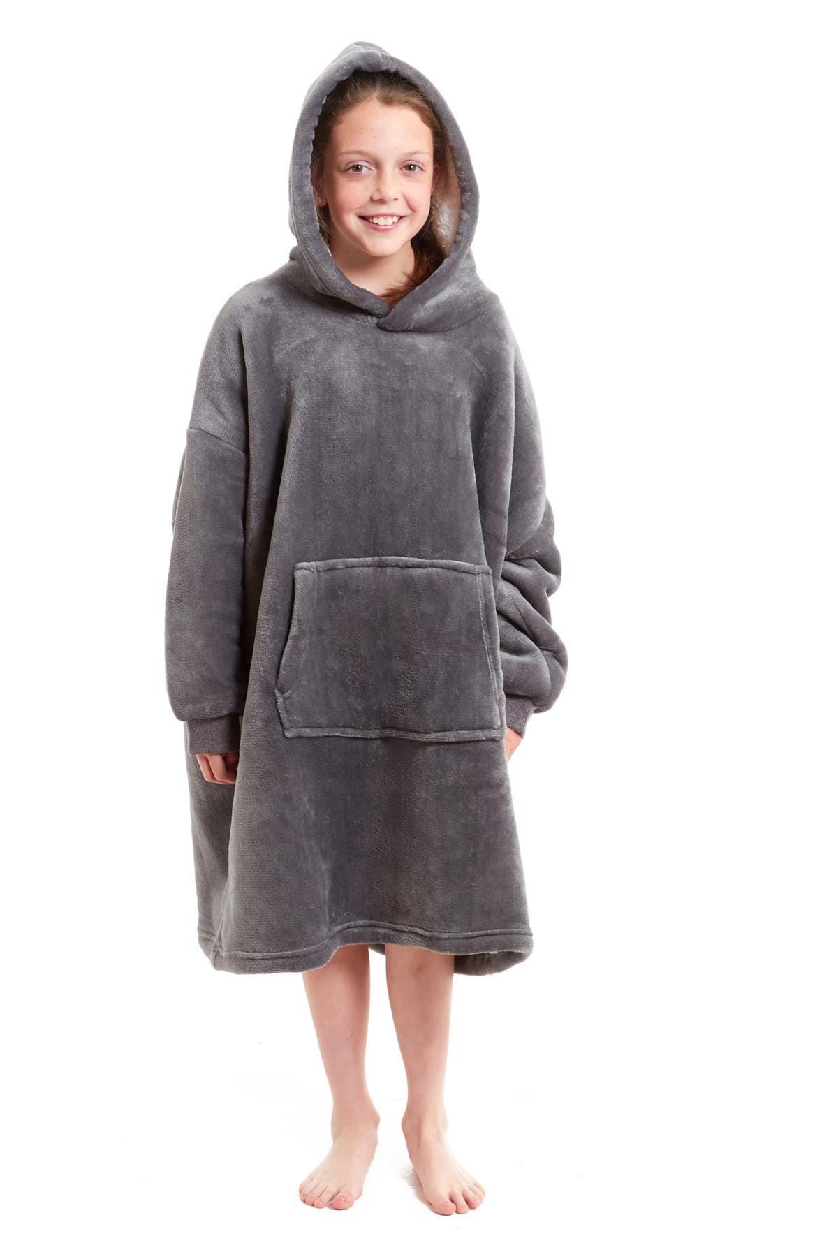Olivia Rocco Kids Oversized Hooded Sherpa Fleece Blanket