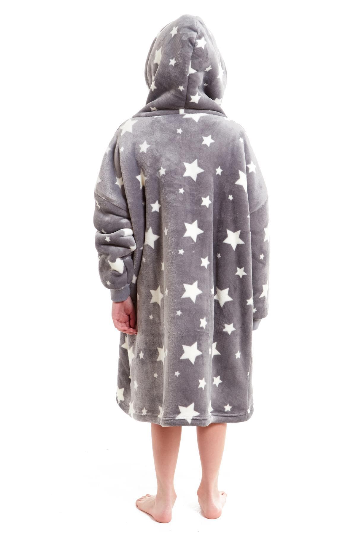 Olivia Rocco Kids Oversized Hooded Sherpa Fleece Blanket