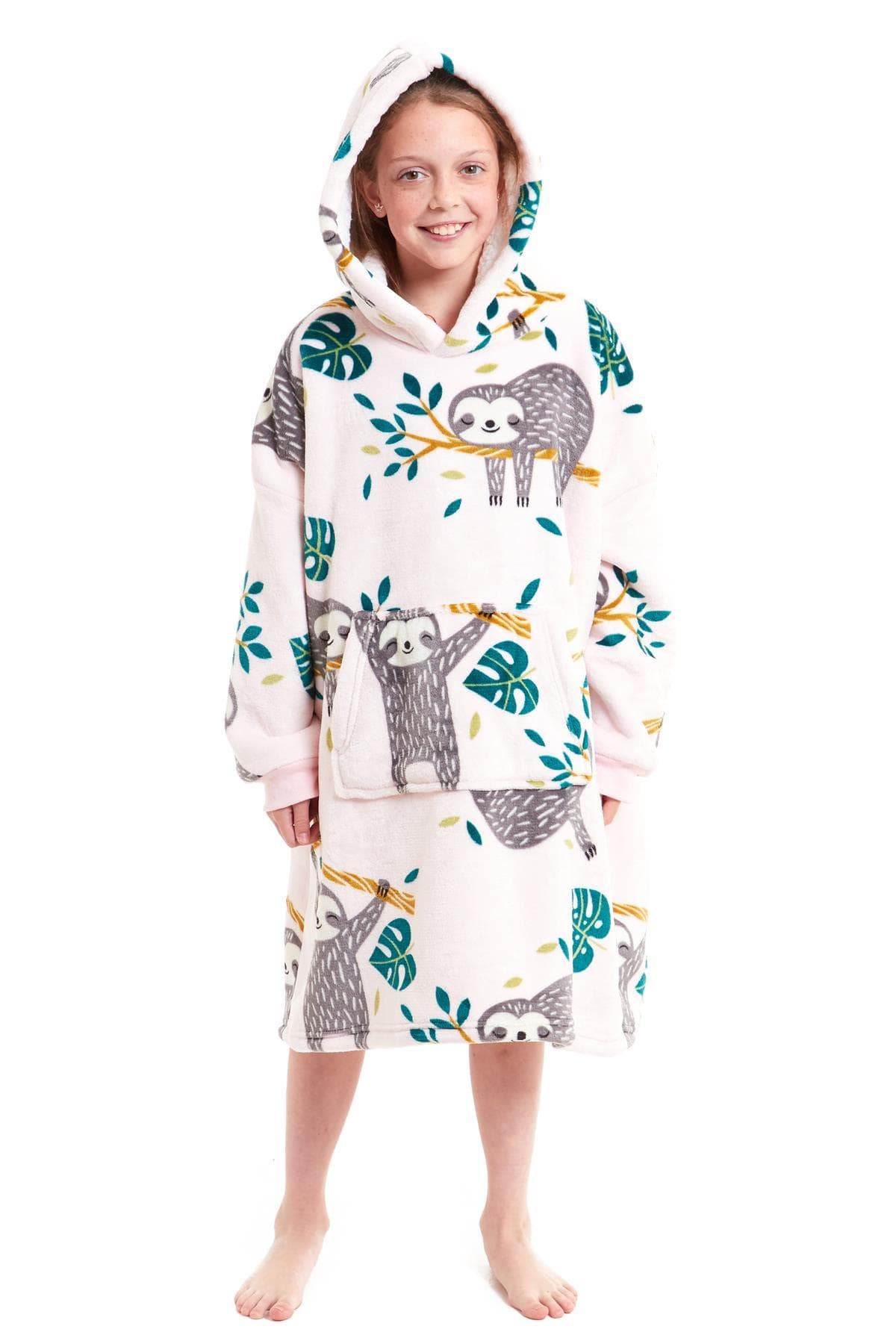 Olivia Rocco Kids Oversized Hooded Sherpa Fleece Blanket