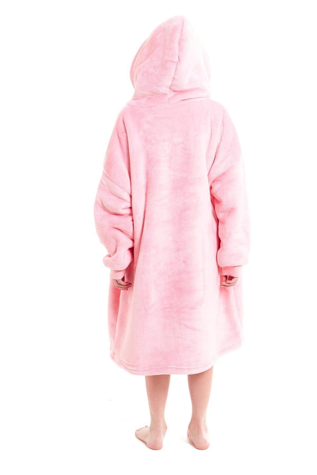 Olivia Rocco Kids Oversized Hooded Sherpa Fleece Blanket