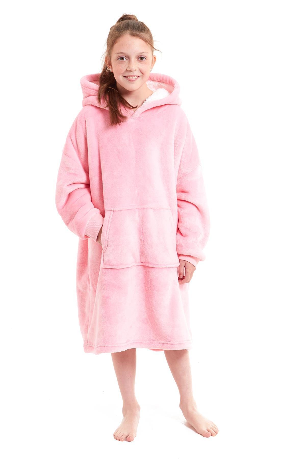 Olivia Rocco Kids Oversized Hooded Sherpa Fleece Blanket