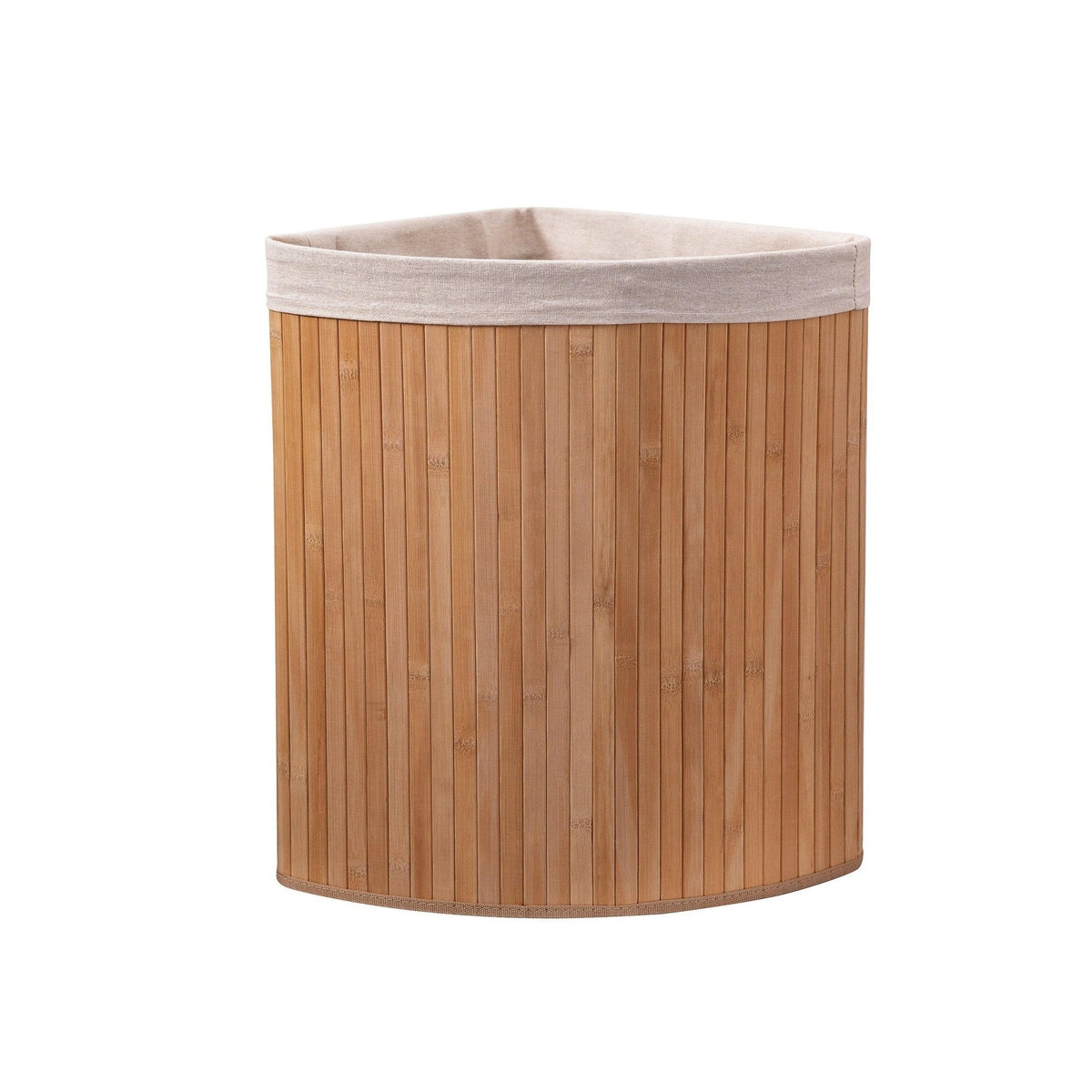 Eco Bath London Bamboo Laundry Basket with Lid – 55L
