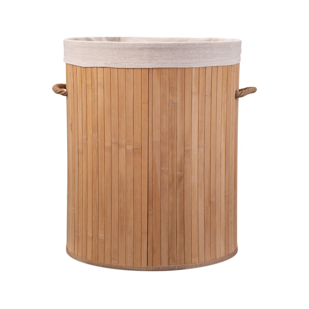 Eco Bath London Bamboo Laundry Basket with Lid – 55L