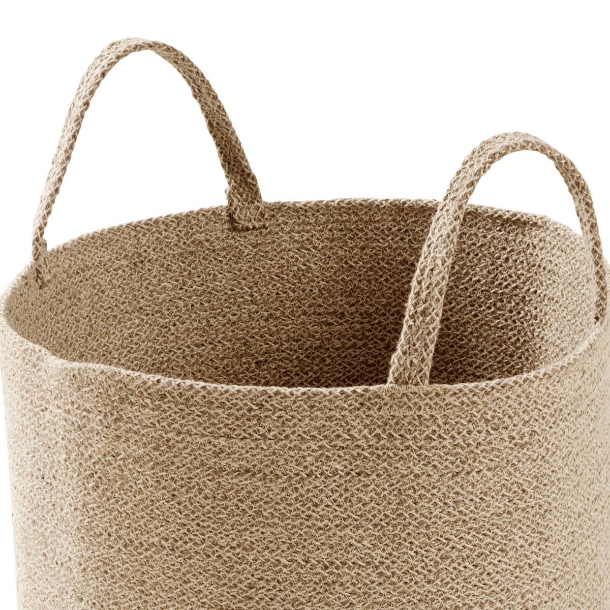 Olivia Rocco Woven Cotton Rope Laundry & Storage Basket – 40cm