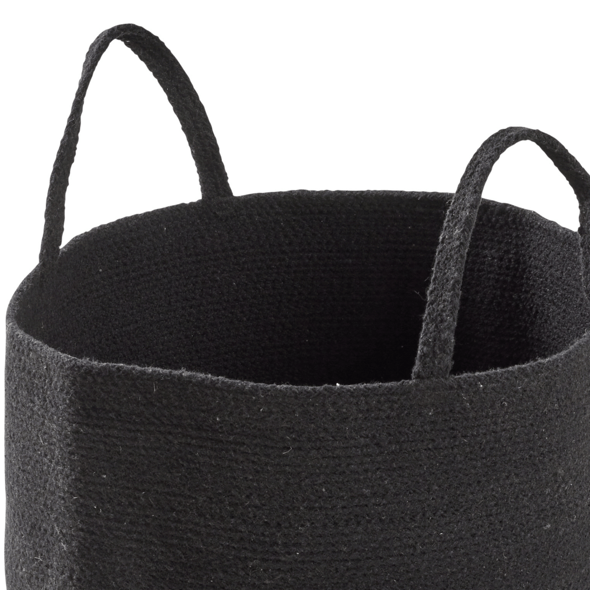 Olivia Rocco Woven Cotton Rope Laundry & Storage Basket – 40cm